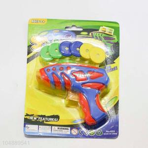 Latest Style Kids Plastic Toys Flying Saucer Gun Ball