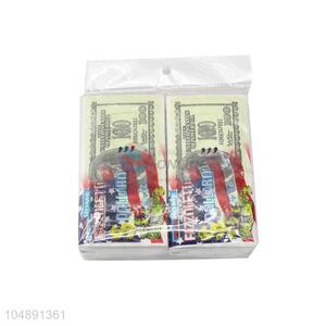 2 Bag/Set Dollar Pattern Printed Paper Napkins for Dinne