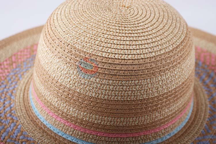 Most popular straw hat panama summer beach hat for women