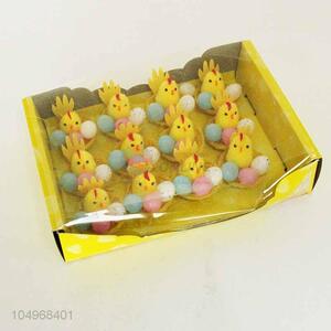 Hot Sale 12PC Easter Foam Chicken and Eggs