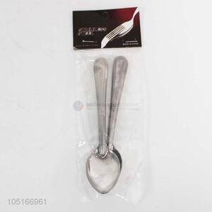 Wholesale family daily use 6pcs stainless steel spoon