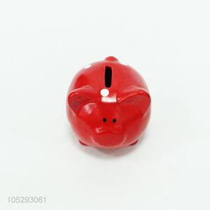 Custom Ceramic Money Box Pig Shape Piggy Bank