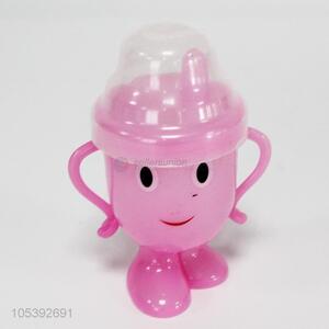 New design pink cute children drinking cup water cup