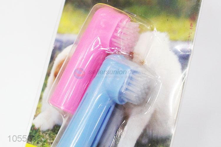 High Quality Fingert Pet Toothbrush Teddy Dog Cat Puppy Teeth Care