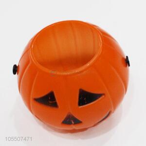 Good Sale Plastic Halloween Pumpkin Bucket