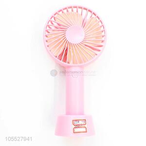 Top Quanlity Pink USB Charging Mini Fan for Outdoor Office