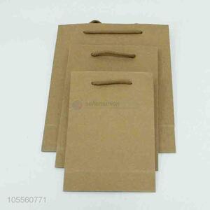 Wholesale Kraft Paper Gift Bag Cheap Hand Bag