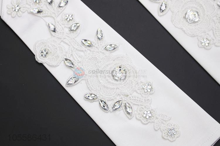 Reasonable Price White Wedding Bridal Gloves Wedding Accessories