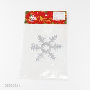 Fashion Design Snowflake Christmas Decorative Jelly Sticker