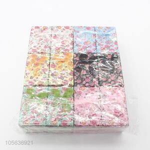 Good quality printed paper necklace earstuds box jewelry box