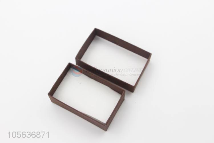 Popular design custom logo ring necklace jewelry box