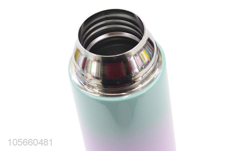 Popular Colorful Cute Vacuum Cup Fashion Thermos Bottle
