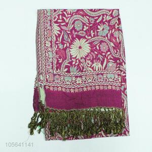 Direct factory printed women cotton scarf