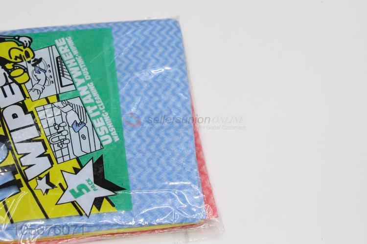 Professional suppliers printed absorbent kitchen cleaning cloth wipes