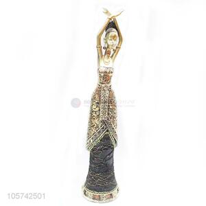 Popular Wholesale Art <em>Crafts</em> Beautiful African Woman Statue