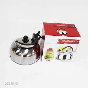 Wholesale 3L non-electric stainless steel whistle kettle