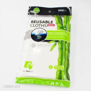 Wholesale Top Quality 5pcs White Oil-free Magic Cleaning Cloth