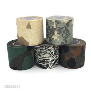 Hot selling decorative outdoor non-woven fabric hunting camouflage camo duct tape