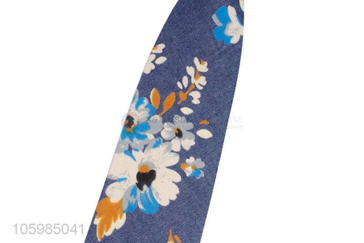 Top sale custom flower printed necktie for men