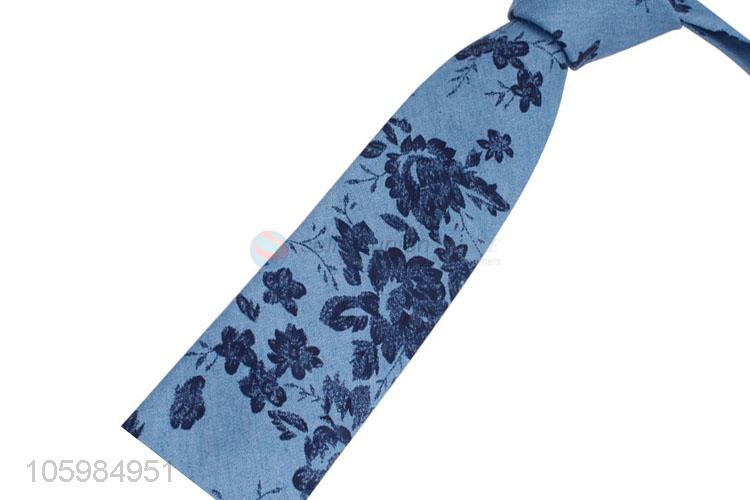 China suppliers custom logo 100% cotton men's neckties