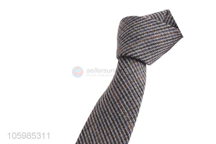 China factory men ties houndstooth knitted wool necktie