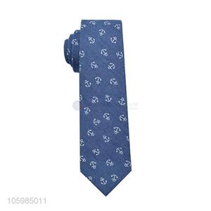 Promotional cheap custom logo 100% cotton men's neckties