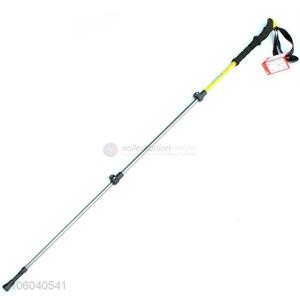 Promotional price durable adjustable walking stick outdoor hiking pole