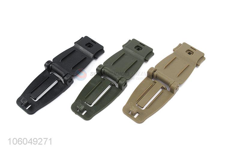 Good quality outdoor molle strap bag webbing connecting clip
