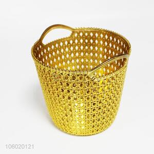 Best Quality Electroplate Plastic <em>Wastepaper</em> <em>Baskets</em>