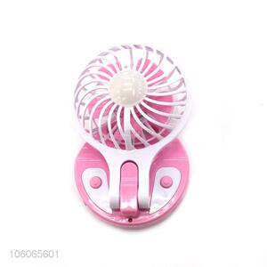 Premium quality mini folding usb rechargeable fan with led light