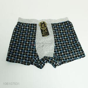 Good quality breathable cotton boxer brief for men