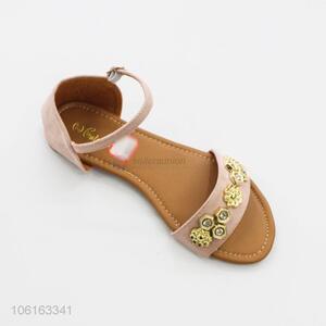 Wholesale Summer Beach Sandals Ladies Flat Sandals Shoes