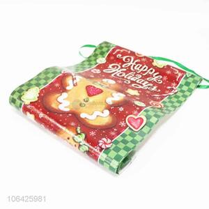 Factory price customized Xmas decoration nonwovens banners