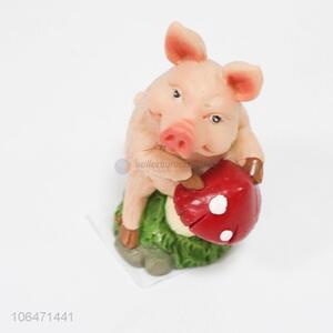China manufacturer pig shape <em>polyresin</em> <em>crafts</em> home ornaments