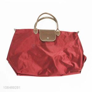 Good wholesale price red ladies shoulder bag handbag
