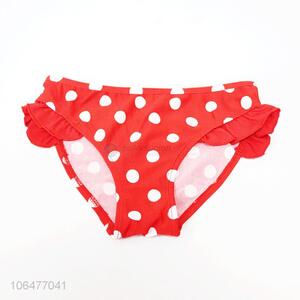 Hot products girl underwear kids polka dots panties