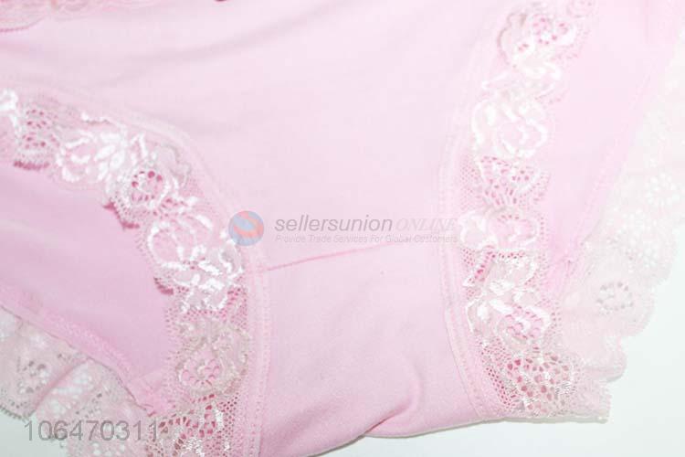 Hot Selling Ladies Cotton High Waist Breathable Underwear