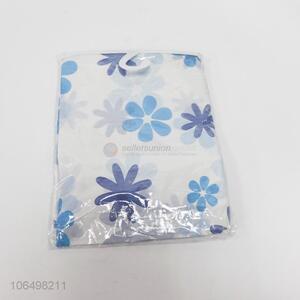 Superior quality waterproof flower printed shower curtain