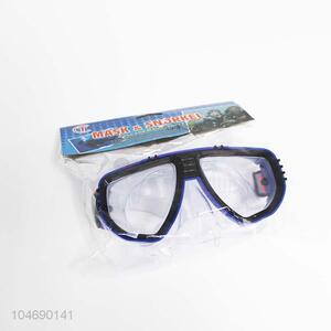 High quality adult black plastic swimming goggles