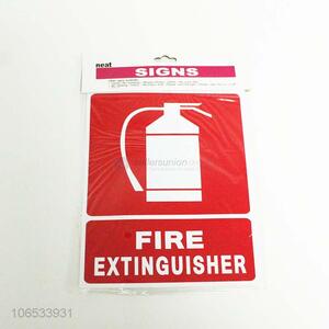 Hot sale aluminum fire extinguisher sign safety sign