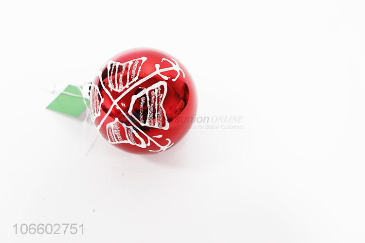 China maker Christmas tree ornaments glitter glass ball