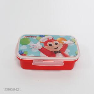 Wholesale Cartoon Pattern Plastic Lunch Box