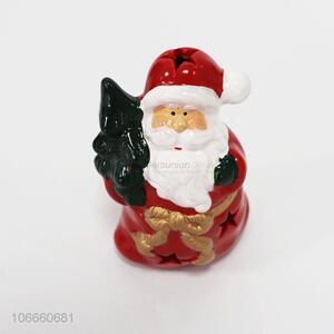 Wholesale Christmas Decoration Ceramic Candlestick