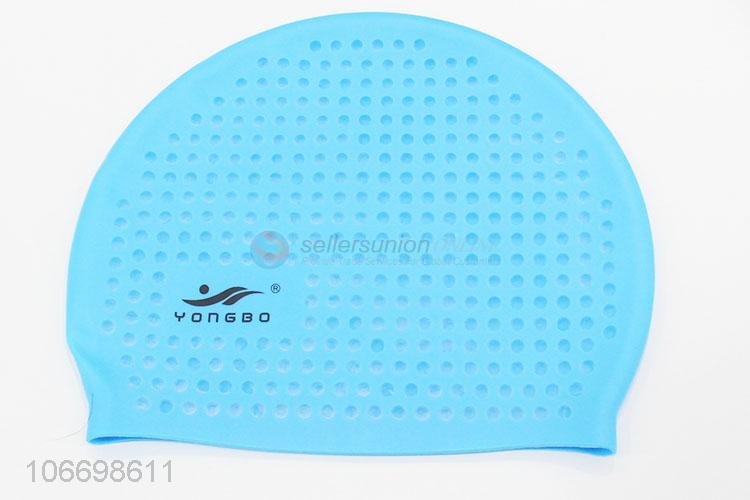 High Quality Colorful Silicone Swimming Cap