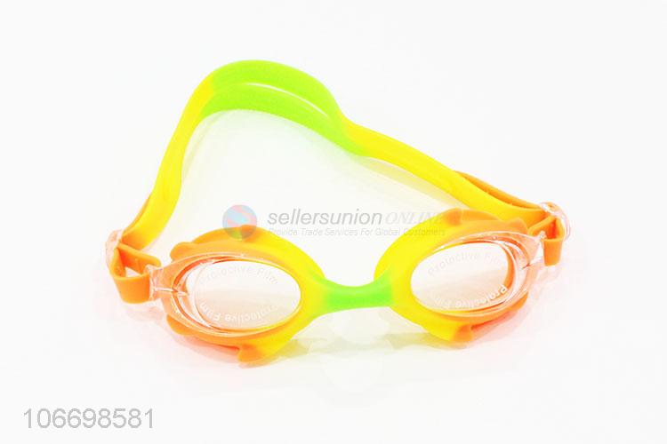 Custom Antiskid Design Swimming Goggles For Children
