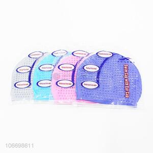 High Quality Colorful Silicone Swimming Cap