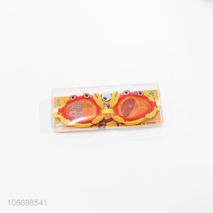 Cute Crab Design Swimming Goggles For Children