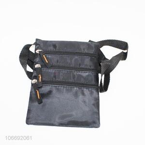 Good Factory Price Adult Black Polyester Messenger Bag