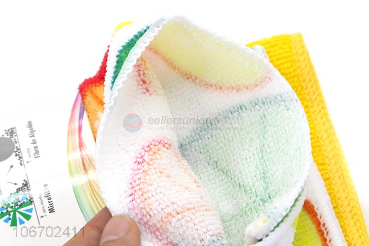 Factory price restaurant kitchenware dish towel cleaning cloth