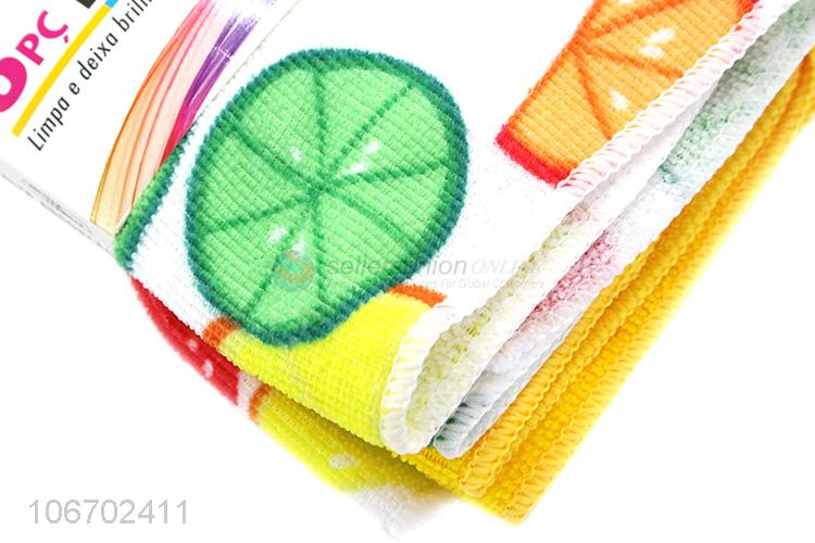 Factory price restaurant kitchenware dish towel cleaning cloth